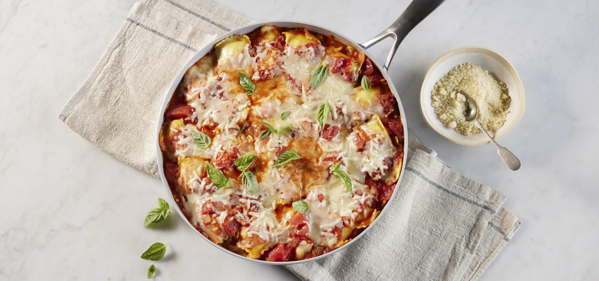 Skillet Ravioli Lasagna Recipe & Instructions Del Monte®